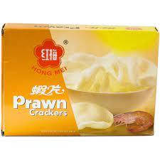 

Рисовые креветочные чипсы Hong Mei белые\розовые 227г Prawn Crackers