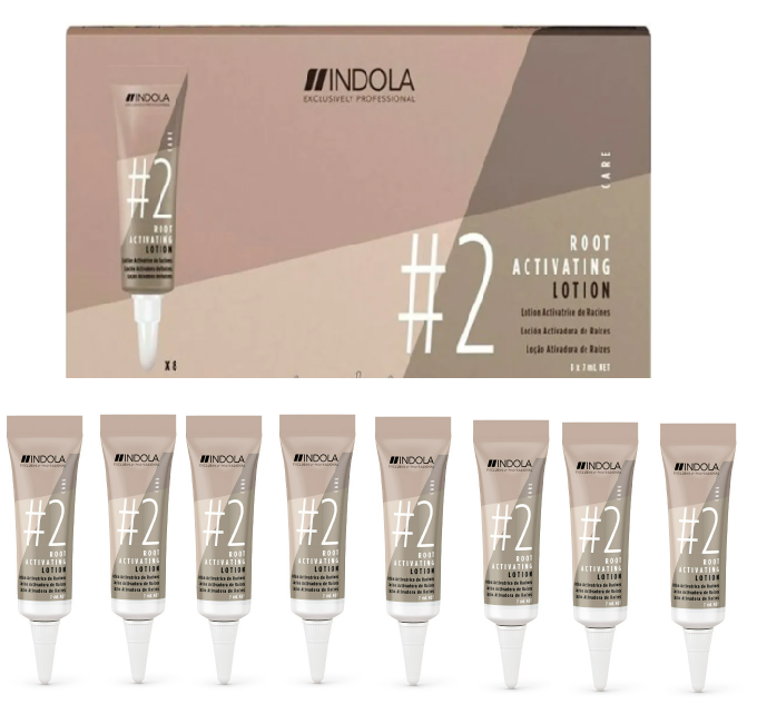 

Лосьон для активации роста волос Indola Root Activating Lotion 8x7 мл