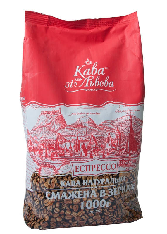 

Кофе в зернах Кава зі Львова Эспрессо 1000г (prpzl.20514)