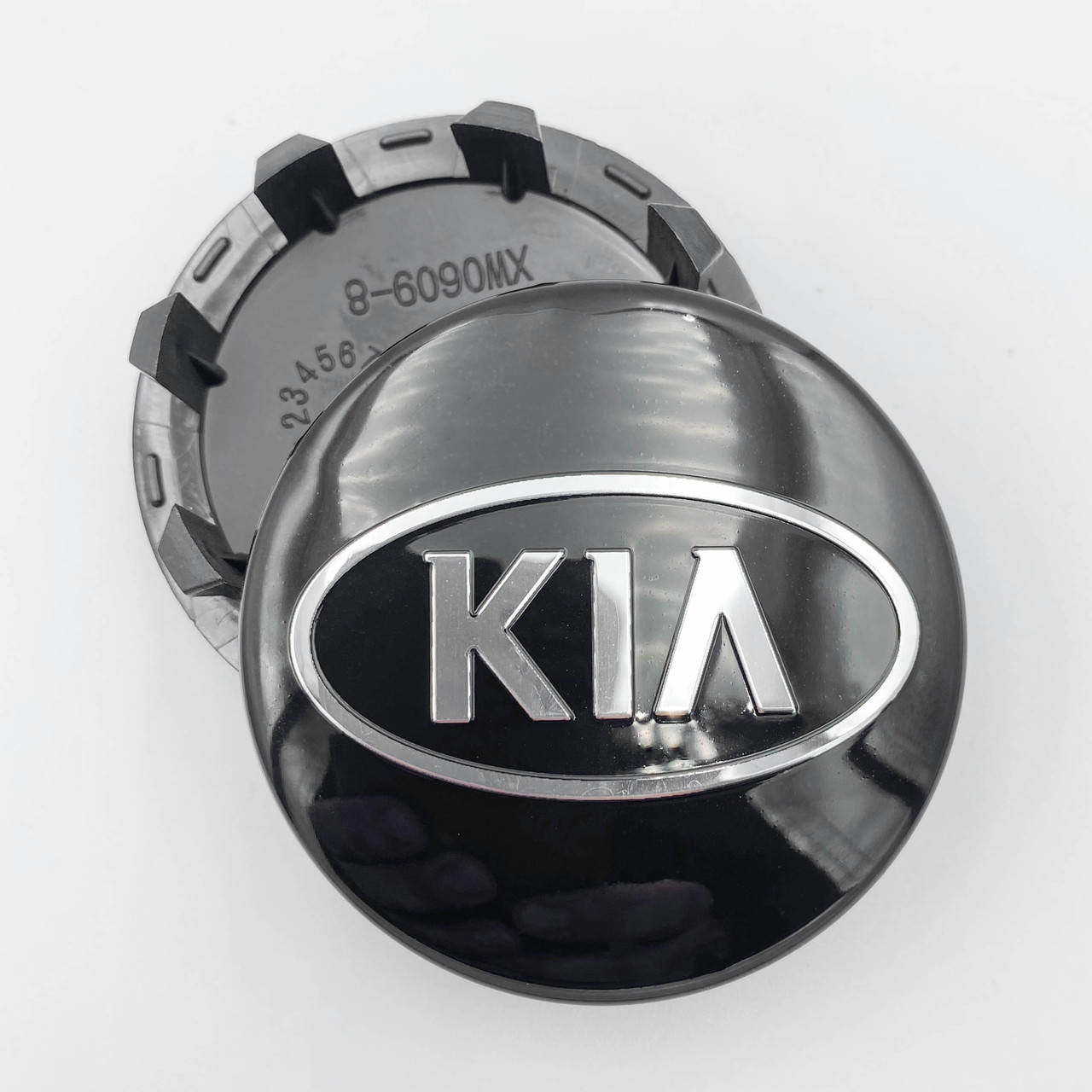 

Колпачки (заглушки) в литые диски KIA (КИА) 58 мм Лого Овал Черные
