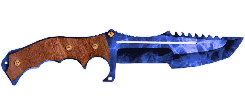 

Нож Охотничий деревянный из игры Counter-Strike Global Offensive, Кристал