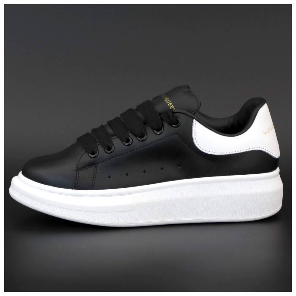 

Женские кроссовки Alexander McQueen Black, кроссовки александр маккуин, жіночі кросівки Alexander McQueen, Черно-белый