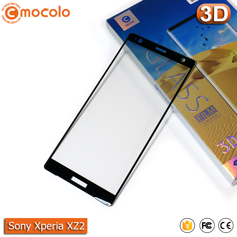 

Защитное стекло Mocolo Sony Xperia XZ2 (Black) 3D, Черный