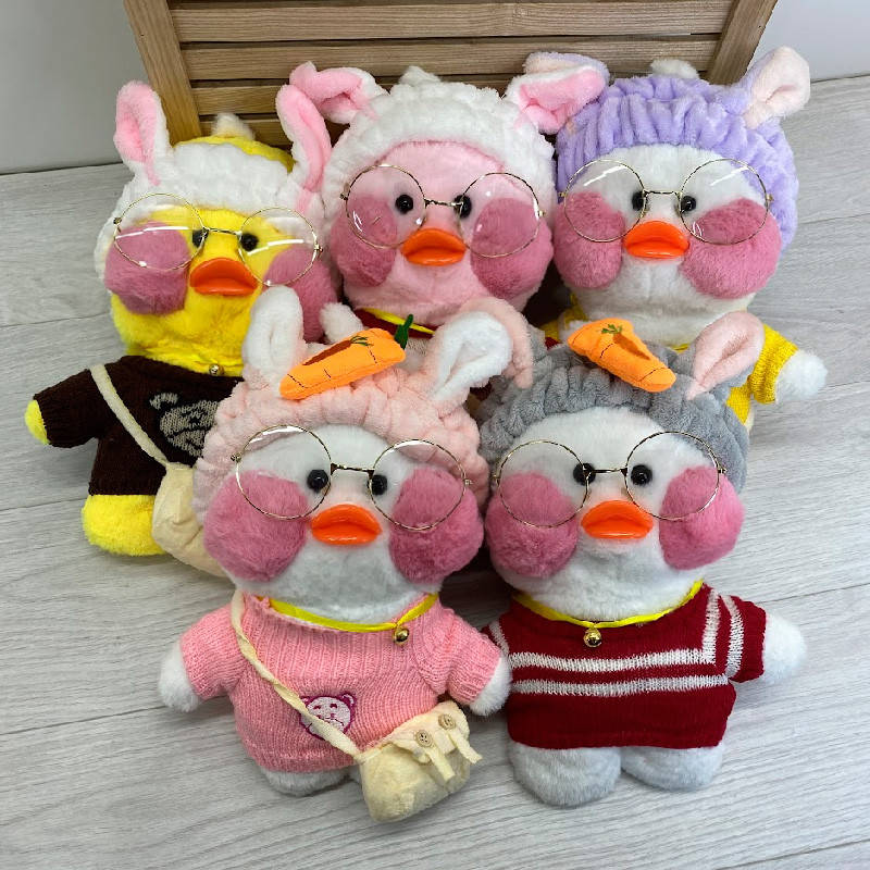 

Мягкая игрушка утка Лалафанфан, микс видов