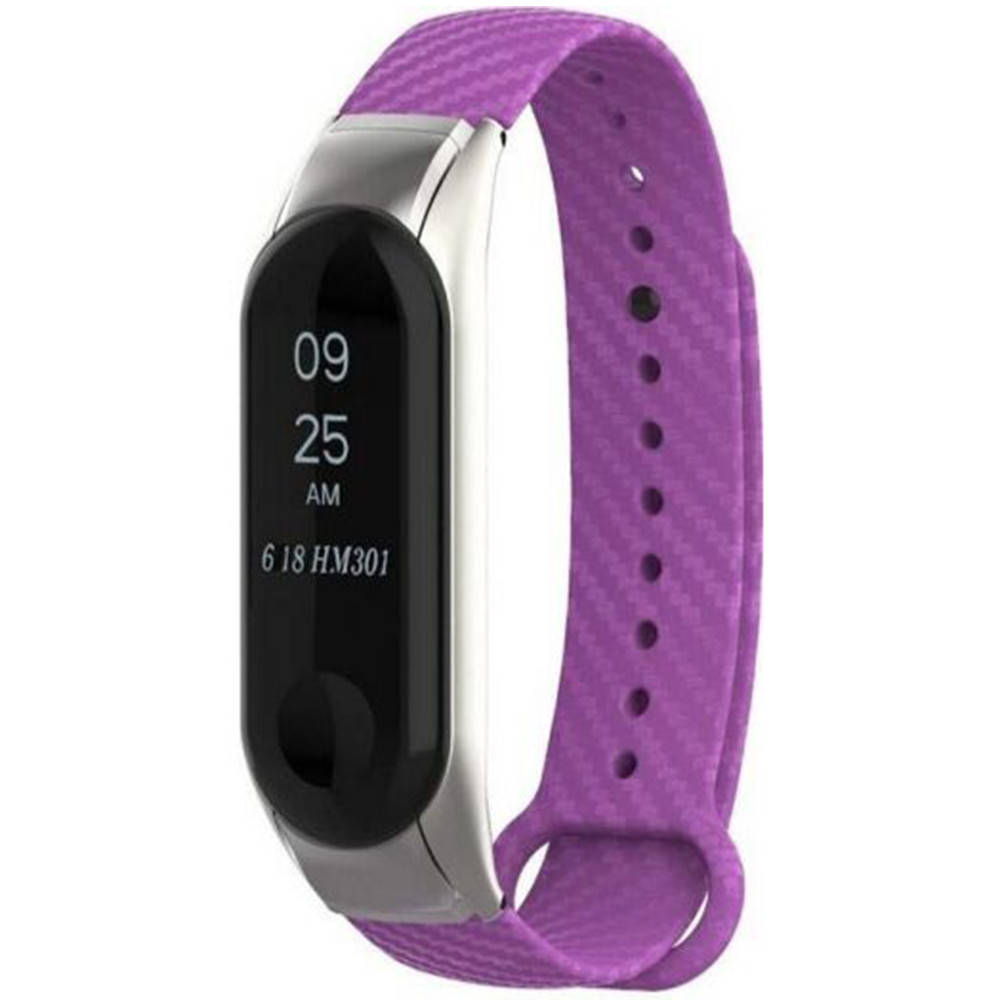 

Ремешок Carbon Band Mi Band 3/4/5/6 Purple