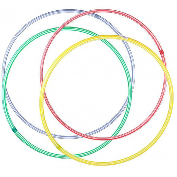 

Обруч гимнастический пластиковый EB Fit HULA HOP 80cm