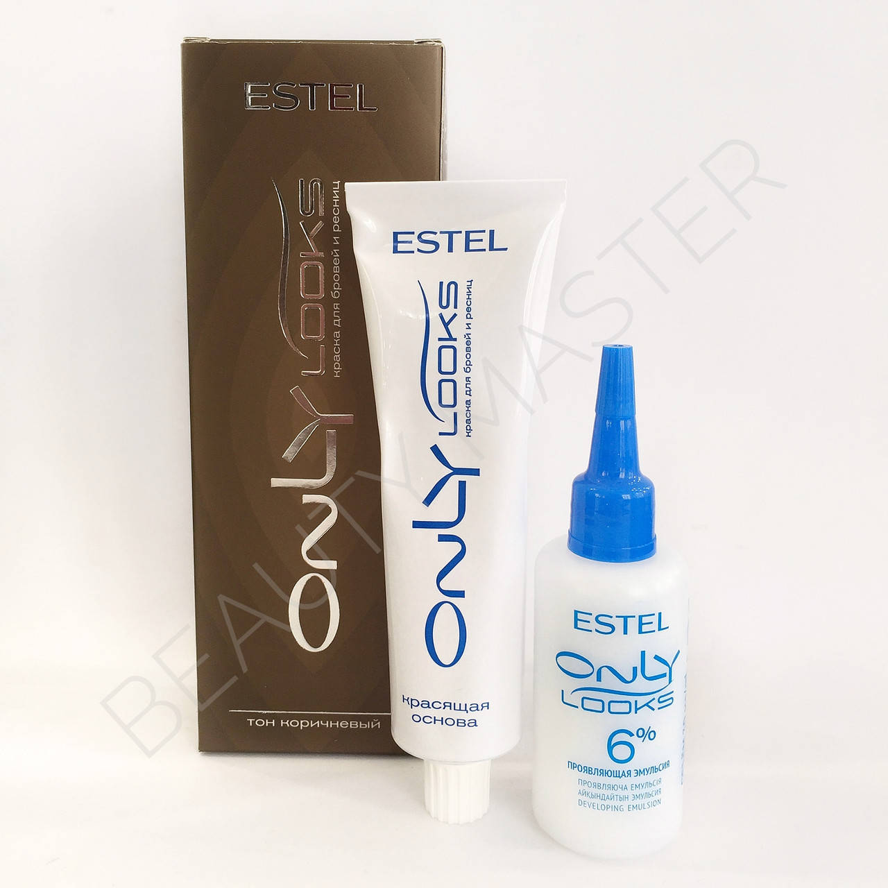 

Краска для бровей и ресниц Estel Professional ONLY looks Коричневый 50х30мл