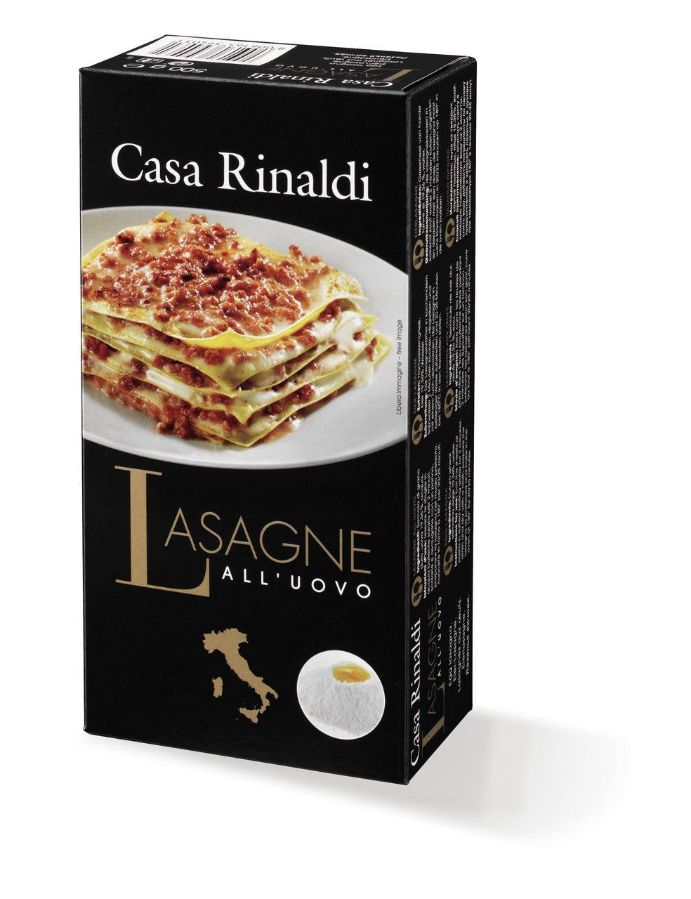 

Лазанья з яйцом Casa Rinaldi 500г
