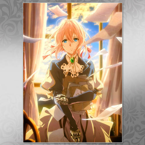 

Плакат Аниме Violet Evergarden 04