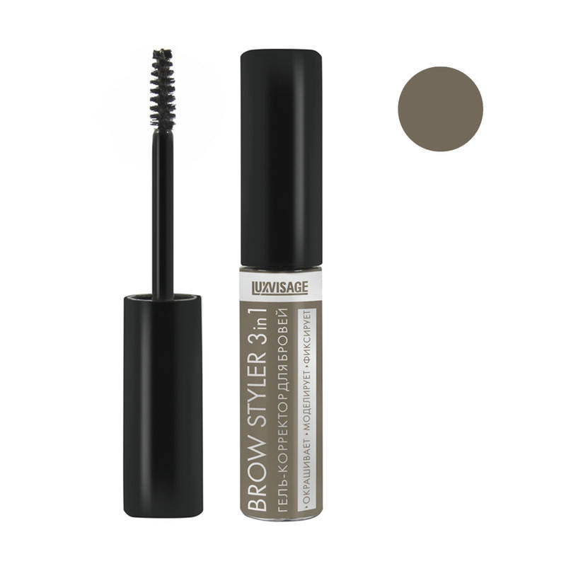 

Гель-корректор для бровей Lux Visage Brow styler №01 Латте