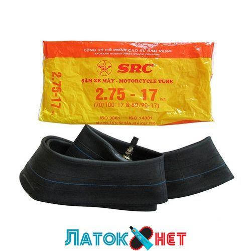 

Камера мопедная 2,75-17 R17 вентильTR13 Вьетнам SRC