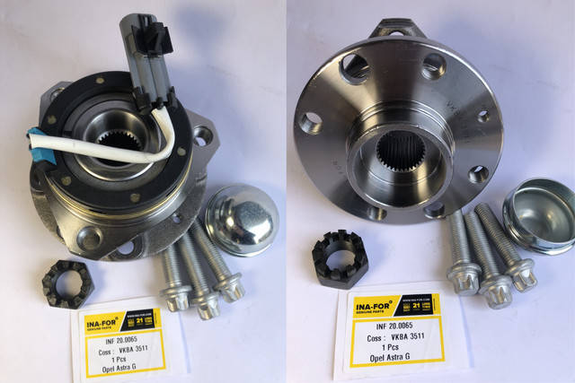 

Передний подшипник ступицы Opel Astra G / Опель Астра Г (ABS) 1.2-1.8