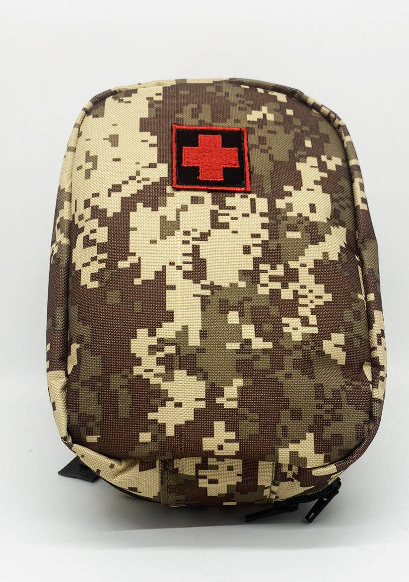 

Підсумок під аптечку пиксель камуфляж на MOLLE (тканина кордура), Камуфляж пиксель