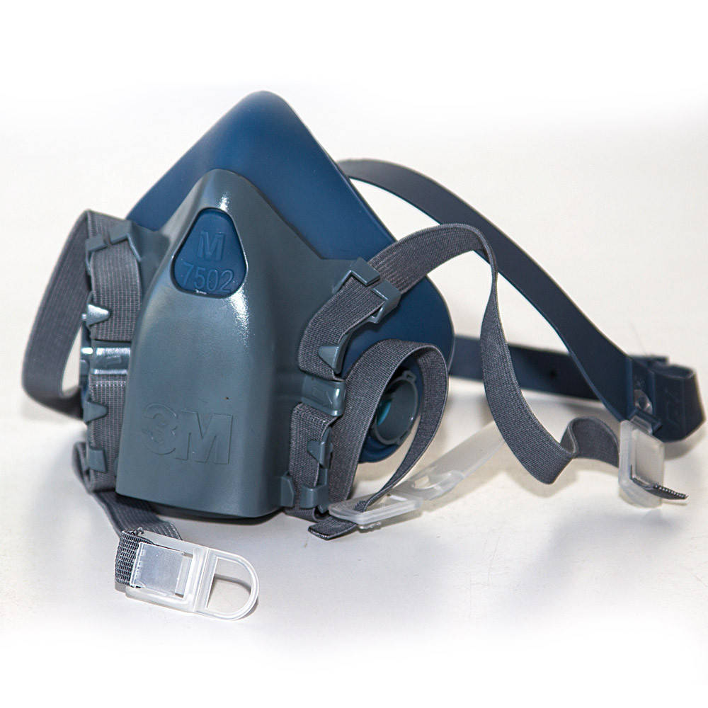 

Полумаска-респиратор силиконовая 3М 7503 (серия 3m 7500) без фильтров