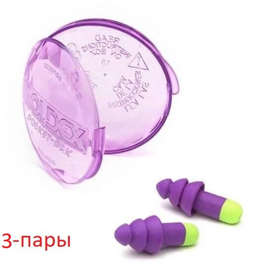 

Беруши многоразовые Moldex Rockets SNR 30 дБ 3 пары (881-02-3p)