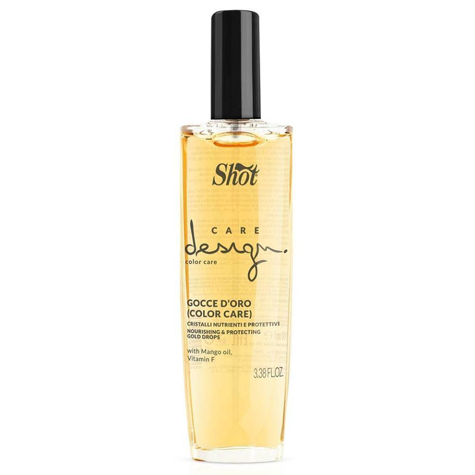 

Shot color care nourishing & protecting gold drops кристаллы золотые для окрашенных волос 100 мл