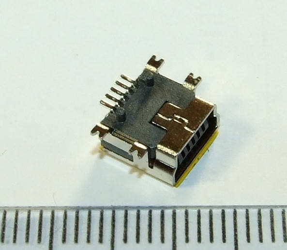 

№ i009 Mini USB Разъем, гнездо питания для планшетов, фотоаппаратов, GPS, Mp3