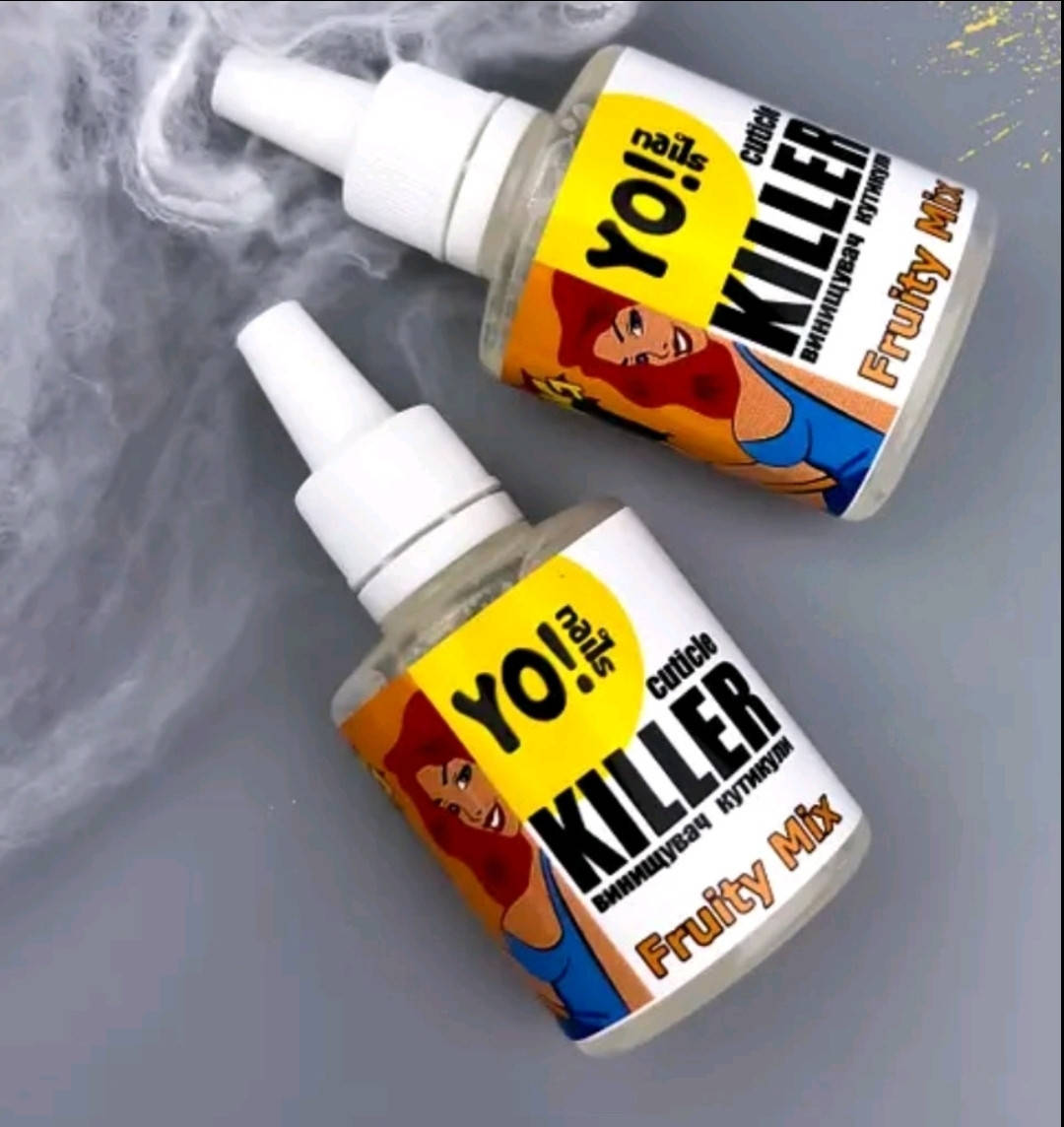 

Засіб для видалення кутикули Yo Nails Cuticle Killer Spring Mix, 30 мл