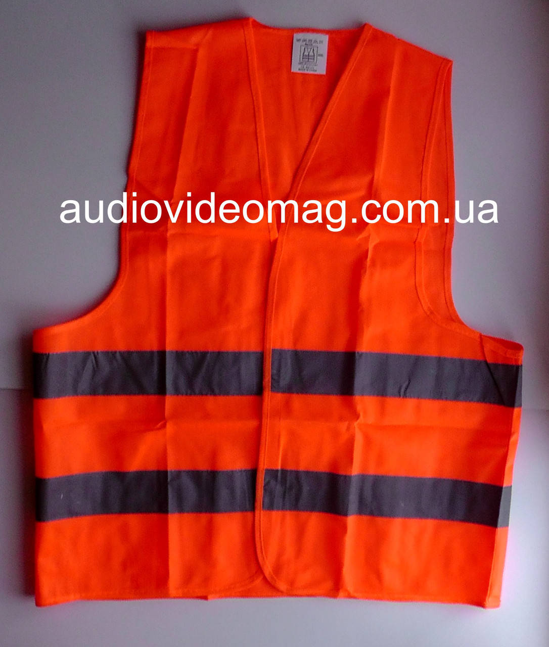 

Жилет сигнальный, со светоотражательной лентой, оранжевый