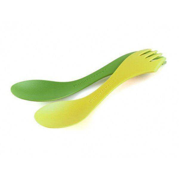 

Набор из 2-х ложек-вилок Light My Fire Spork XM PinPack, Lime/Green, Разные цвета