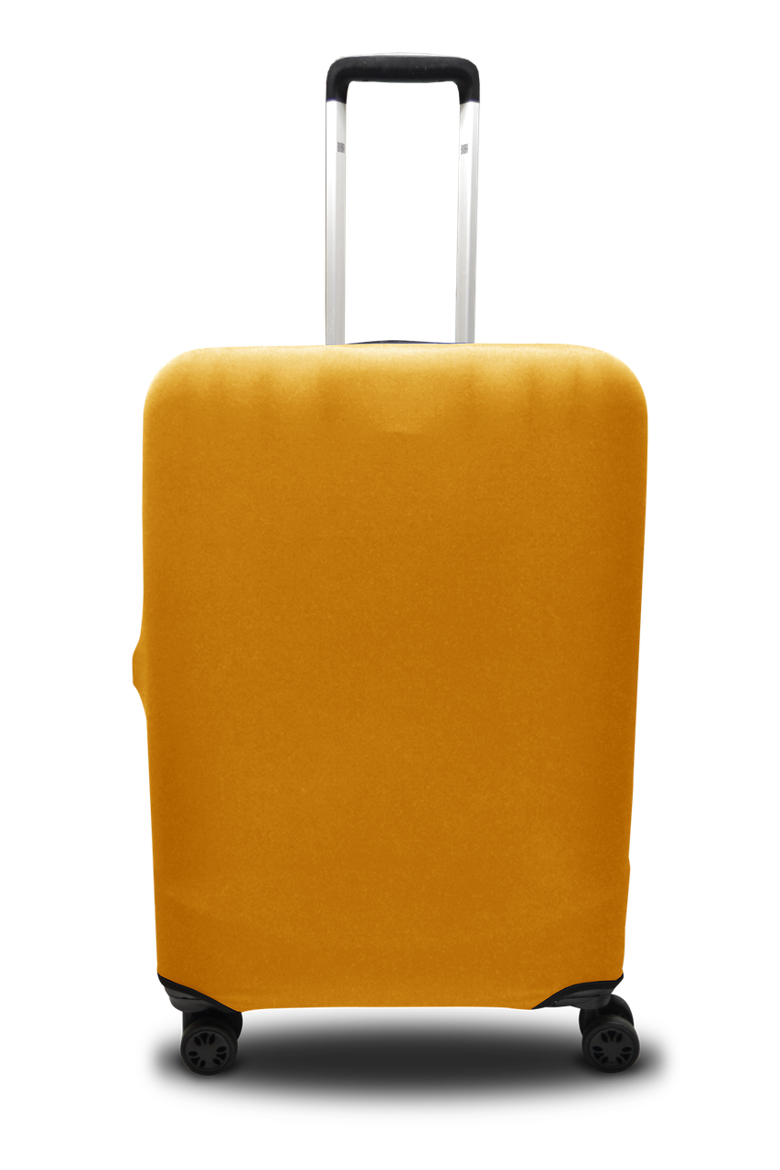 

Чехол для чемодана Coverbag микродайвинг M желтый