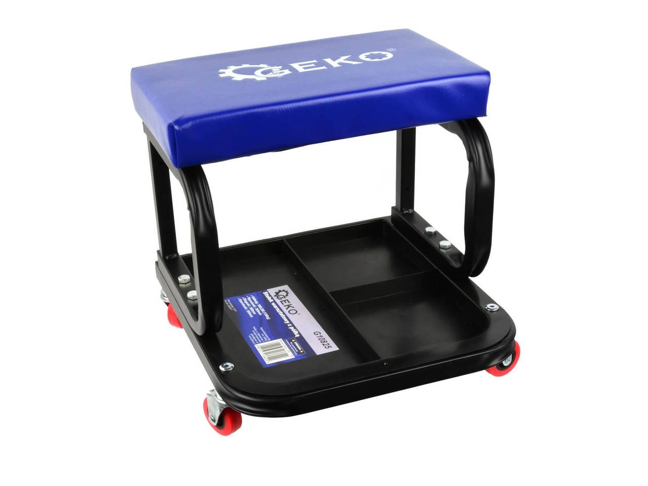 

Стул автослесаря с инструментальной полкой Geko