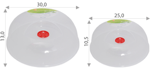 

Крышка для микроволновой печи 25см, Алеана
