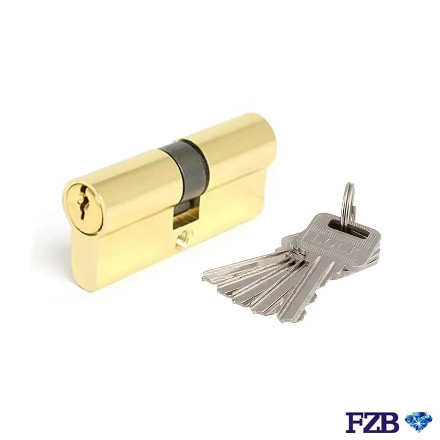 

Цилиндровый механизм FZB 13-43 70 мм мини ключ/ключ