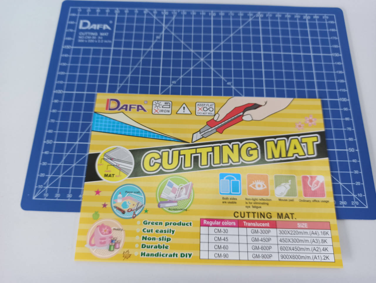 

Коврик для раскроя двухсторонний формата А4