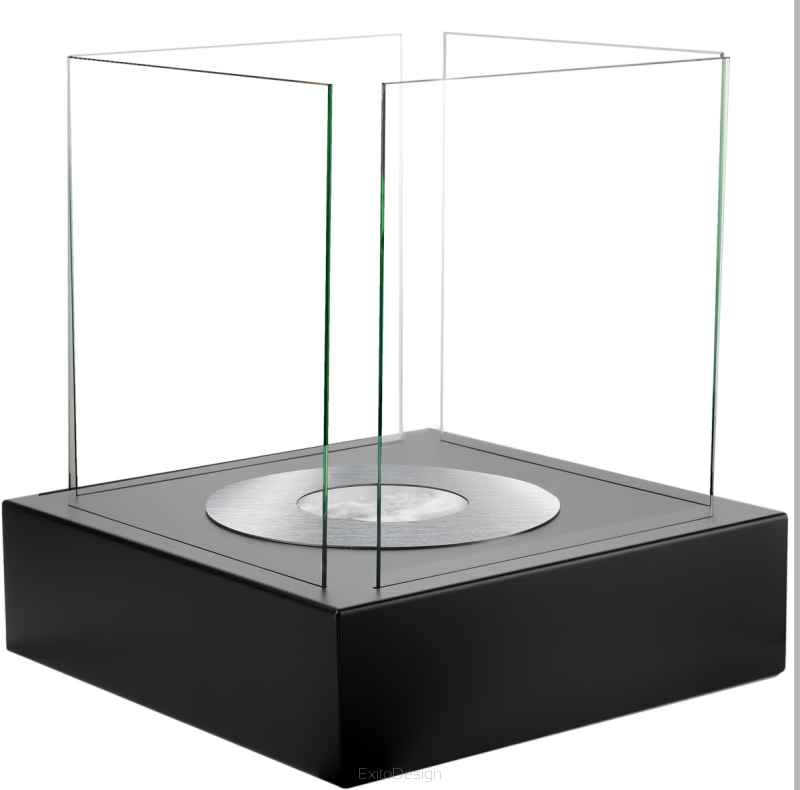 

Биокамин GLOBMETAL отдельно стоящий черный Garden