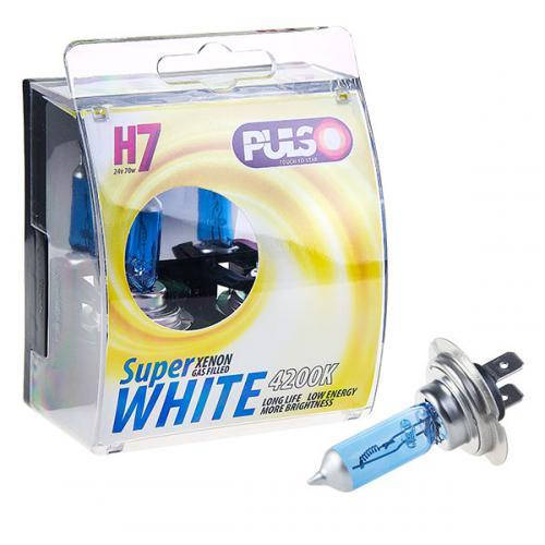 

Лампы PULSO/галогенные H7/PX26D 24v70w super white/plastic box (LP-72471)