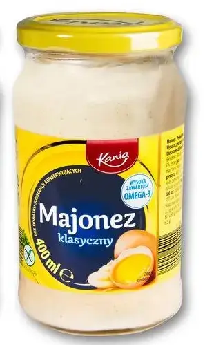 

Майонез Kania, 400 ml