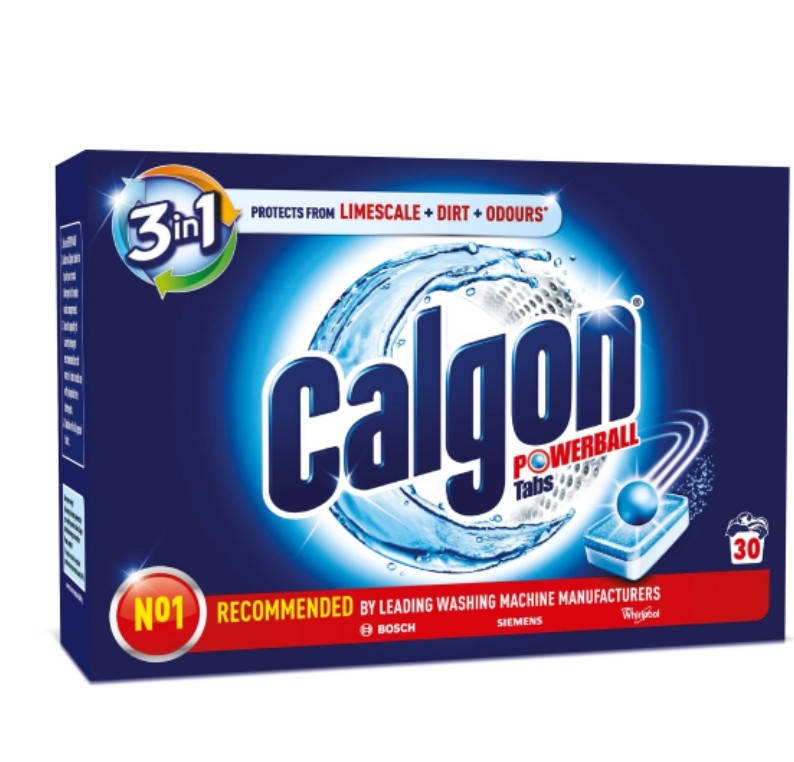 

Средство для смягчения воды и предотвращение накипи в стиральных машинах Calgon Powerball 3 в 1, 30 шт.