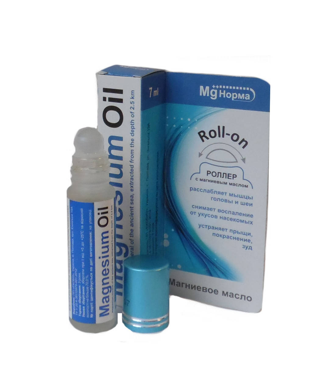 

ROLL-ON с магниевым маслом, 7 мл