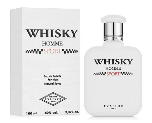 

Туалетная вода мужская Whisky Homme Sport Evaflor 100 мл