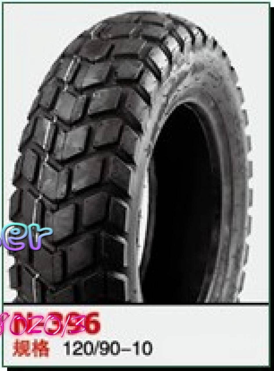 

Мотошина 120/90 -10 TL (N-396, беcкамерная) LTK, шт