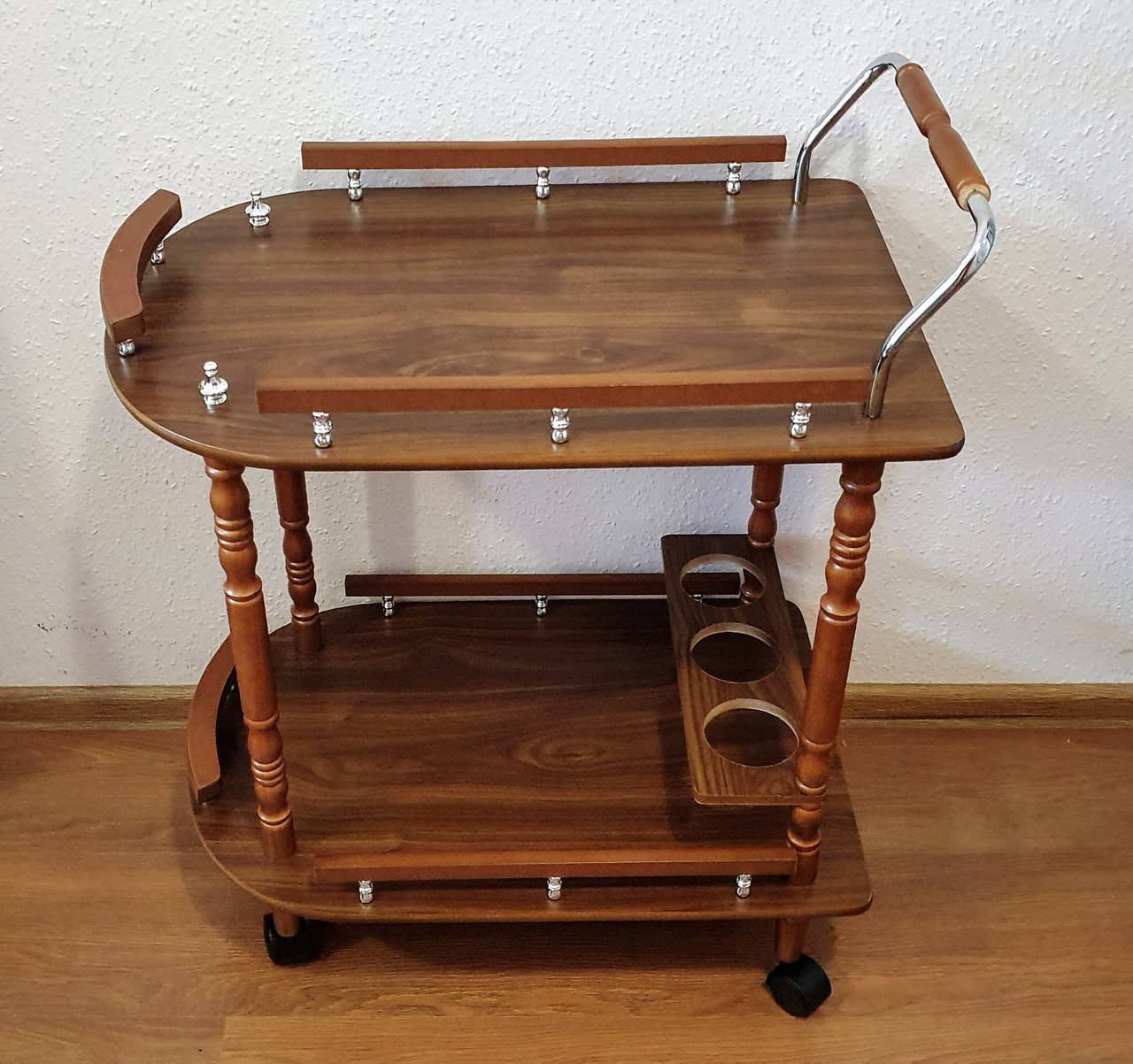 

Сервировочный стол 60x40x78H, Коричневый