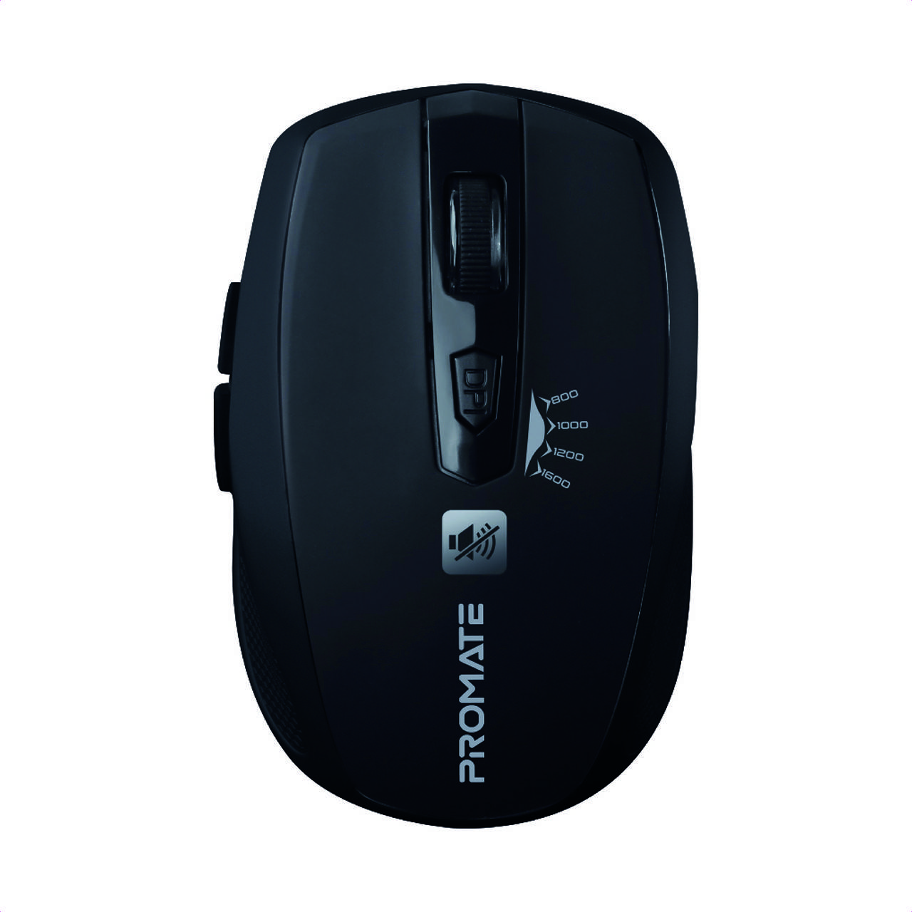 

Мышь Promate Breeze Wireless Black, Черный