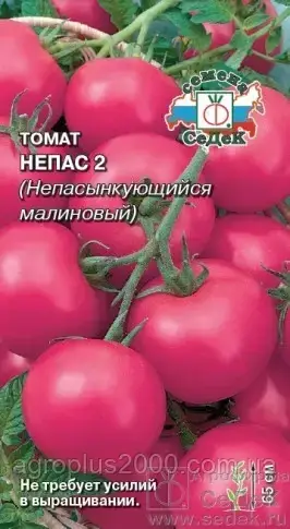 

Семена Томат детерминантный Непас 2, 0,1 грамма Седек
