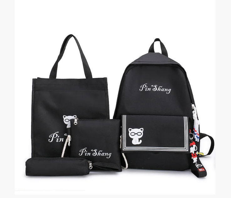 

Рюкзак женский городской молодежный Комплект 120G, Черный