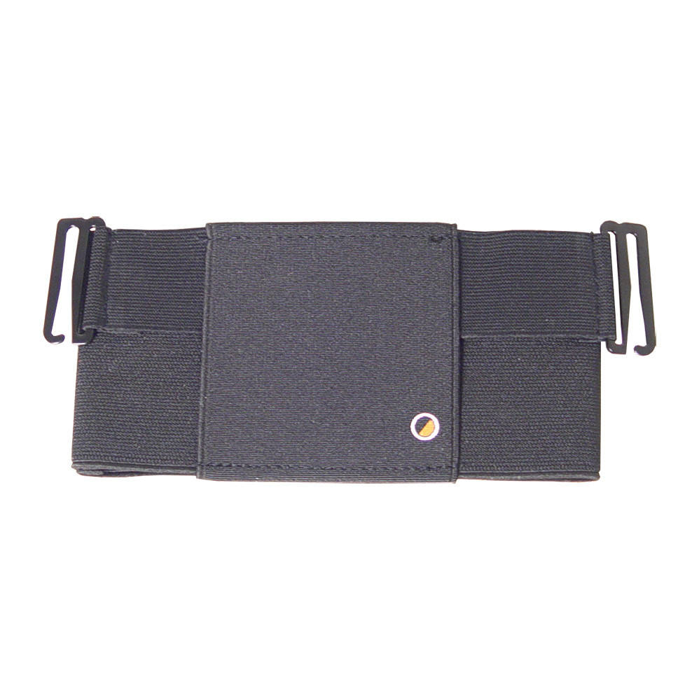 

Сумка-бананка на пояс для документов 7452, черная, Черный