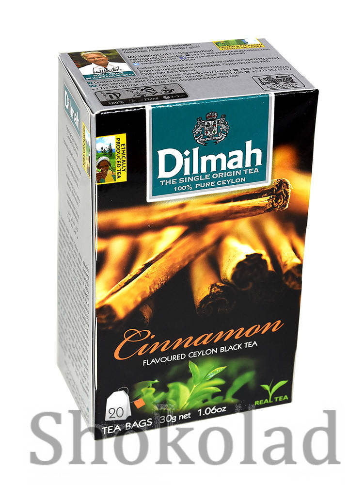 

Чай Dilmah чёрный с ароматом корицы