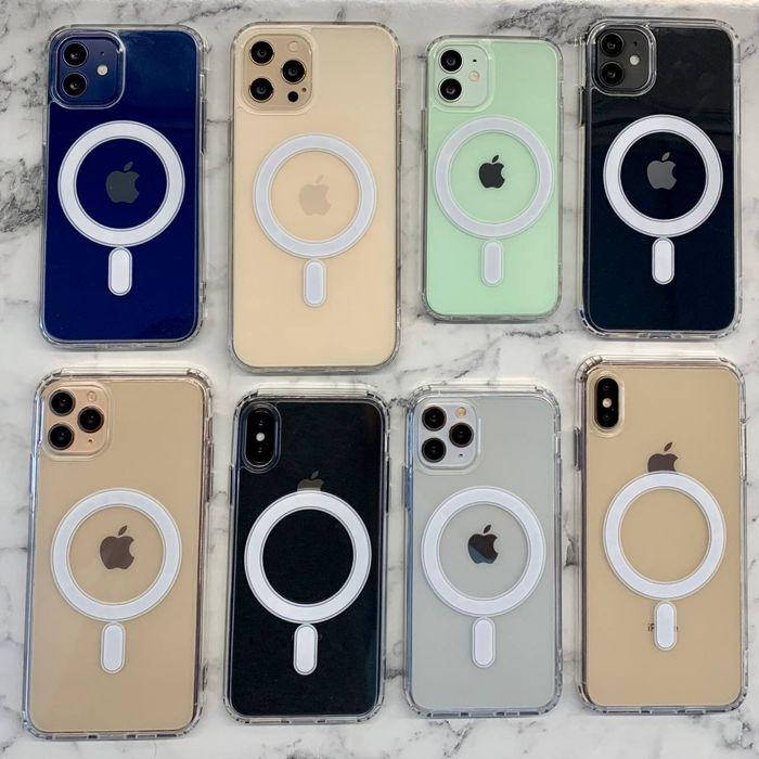 

Чехол Clear Case для iPhone 12 mini/12/12 Pro/12 Pro Max/Айфон/Magsafe