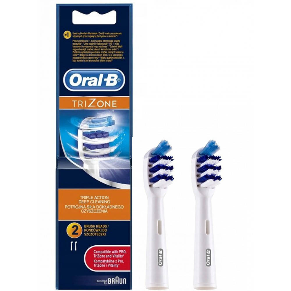 

Насадка для электрических зубных щеток Oral-B TriZone EB 30-2 (2 шт)