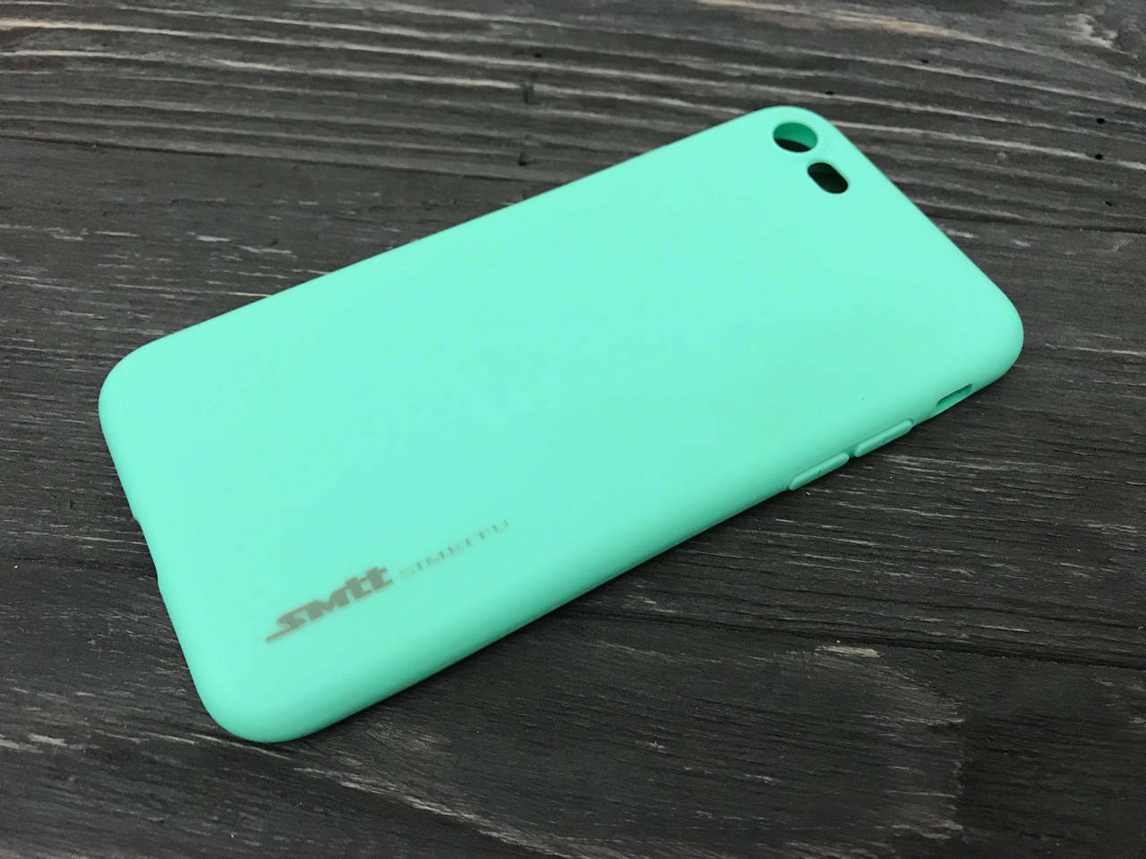 

TPU чехол Smitt накладка бампер для Apple iPhone 7 / 8 (4 цвета) голубой