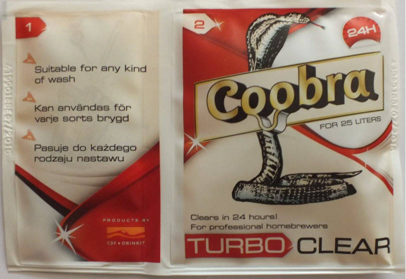 

Осветлитель браги Coobra Turbo Clear (ORIGINAL)