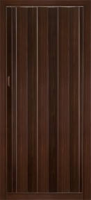 

Двери гармошка Vinci Decor Грецкий орех межкомнатные глухие