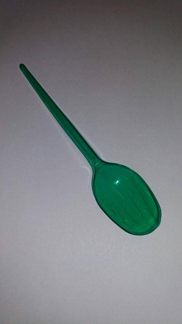 

Ложка одноразовая столовая зеленая Юнита (100 шт), Зелёный