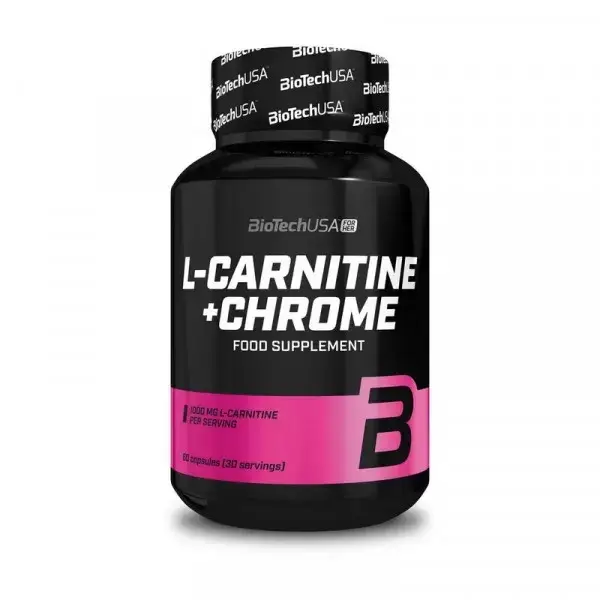 

Л-Карнитин с хромом BioTech usa L-Carnitine + Chrome 60 caps