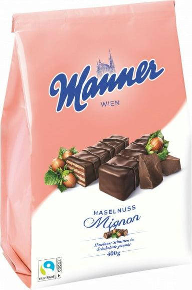 

Вафли Manner Mignon Haselnuss 400 g